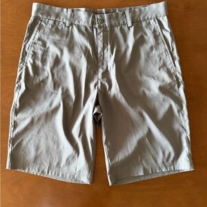 Nike Men's Khaki Flat Front Shorts